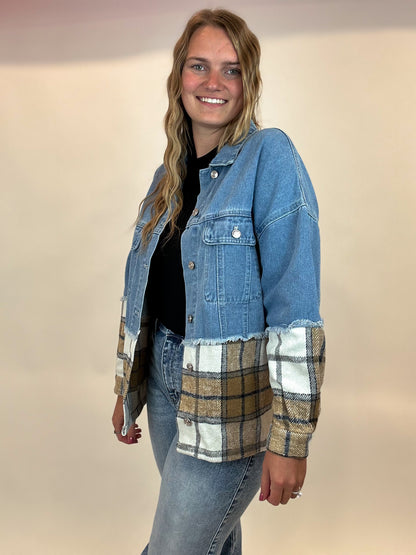 Patchwork Denim Jacket