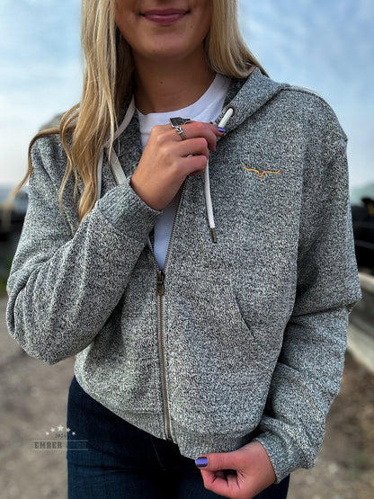 KR Shelly Cropped Zip-Up