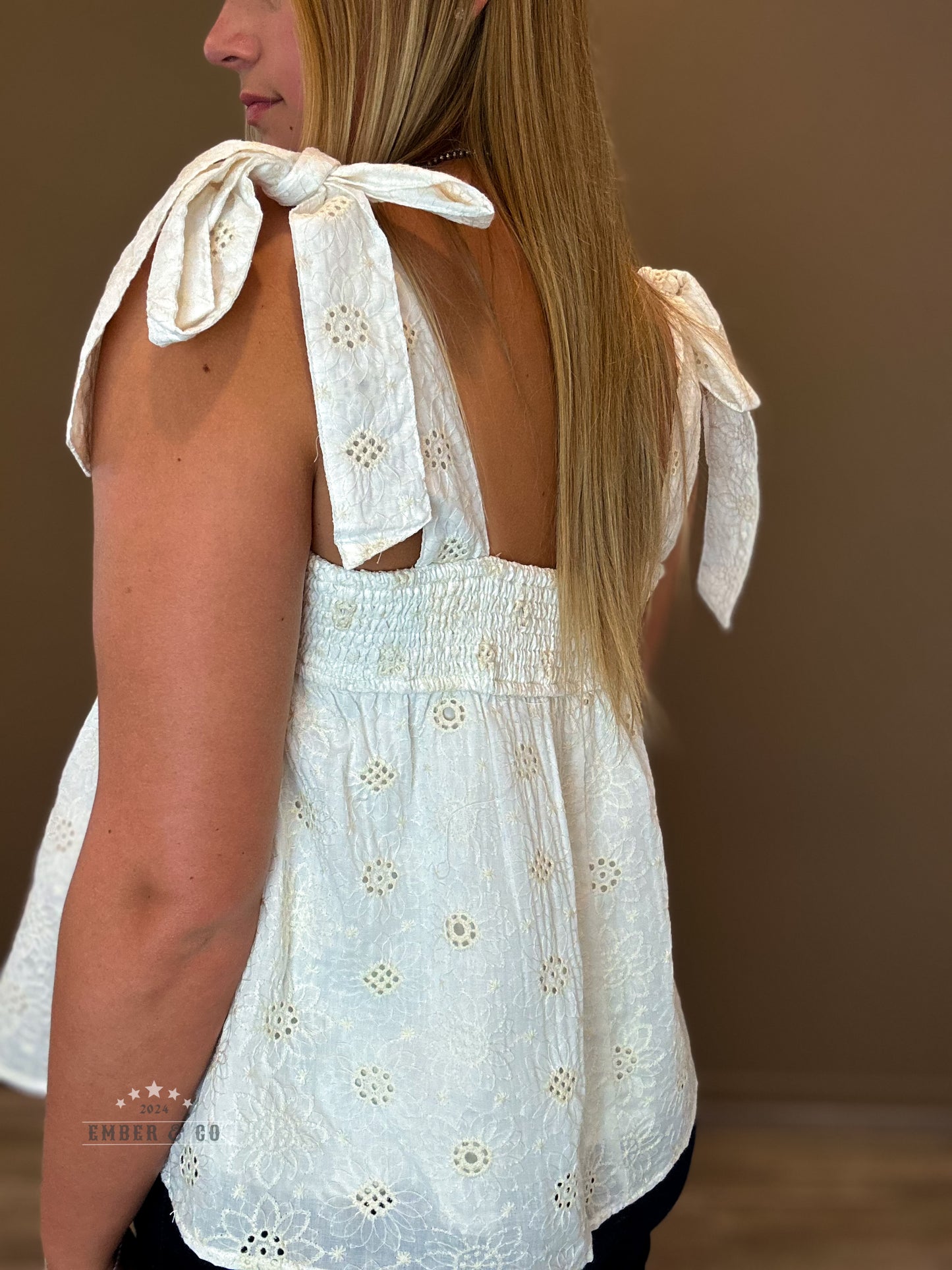 Daisy Dreams Tie Tank