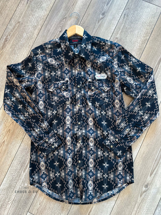 Men's Coyote Pearl Snap