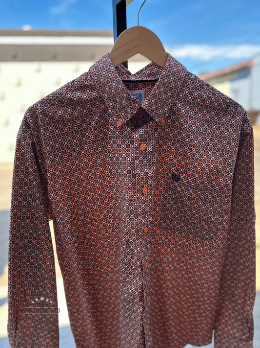 Canyon Cinch Men's LS Button Up