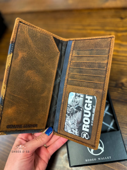 Roughout Patchwork Wallet