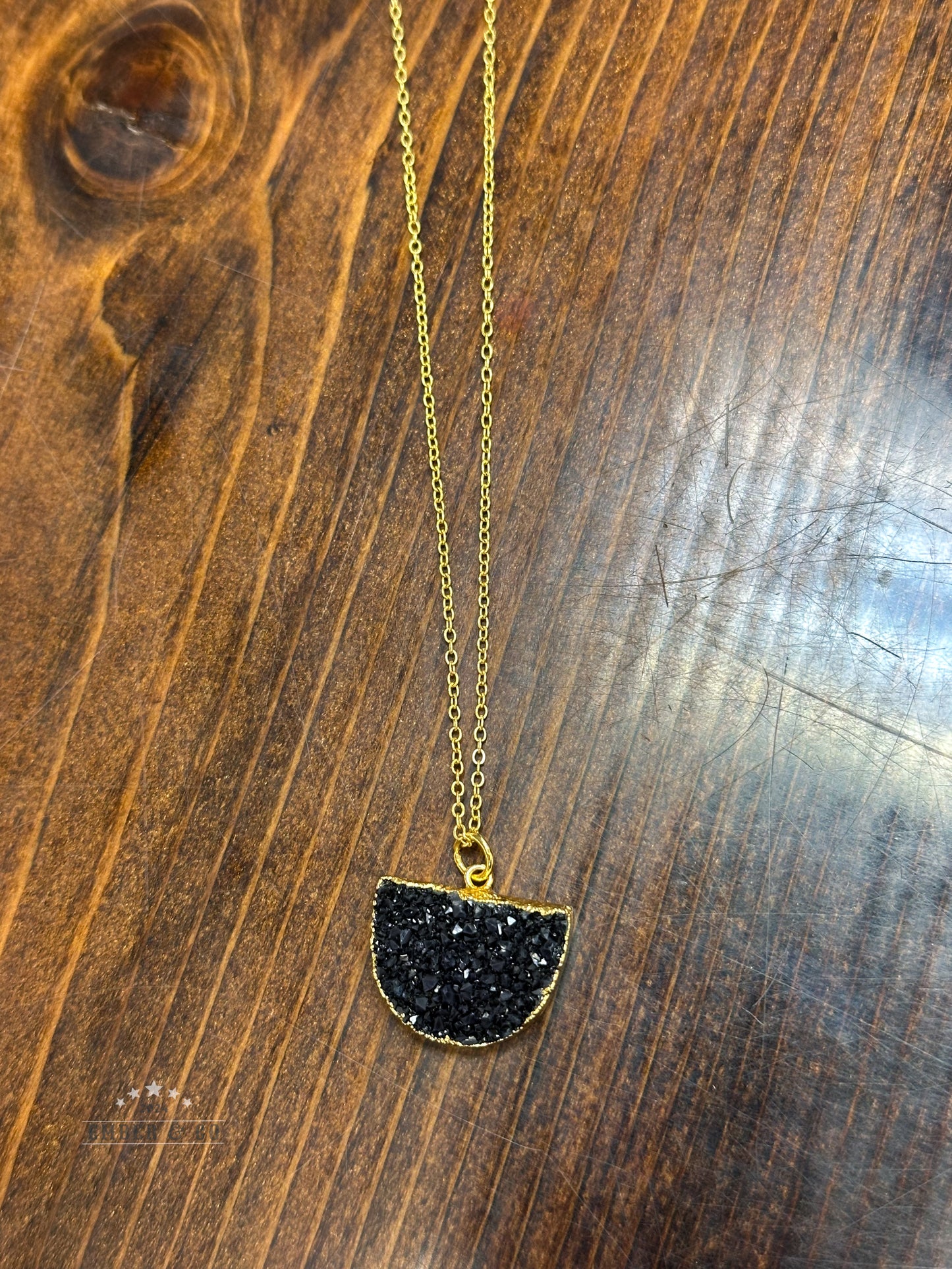 Dark Side Pendant Necklace