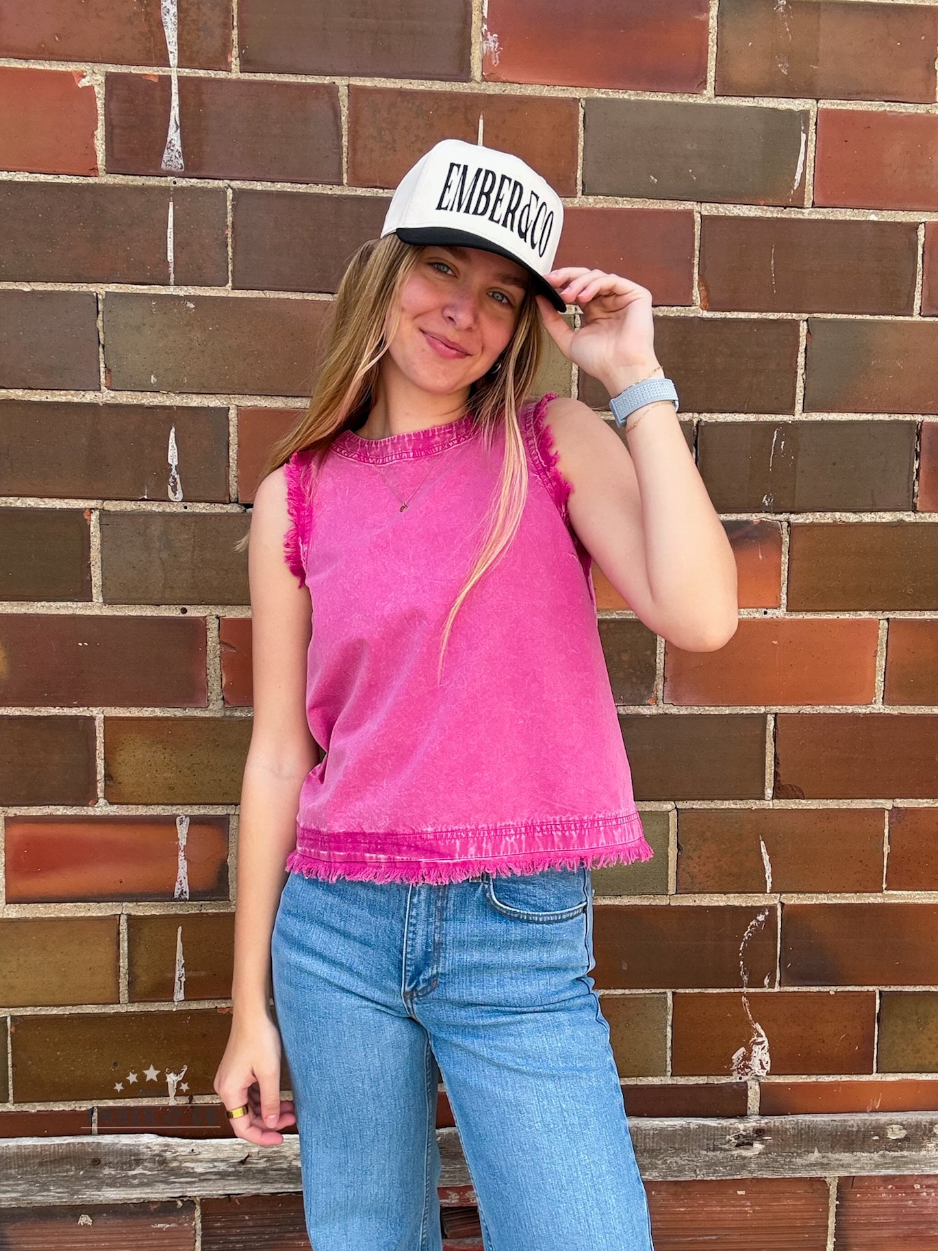 Pink Concho Tank