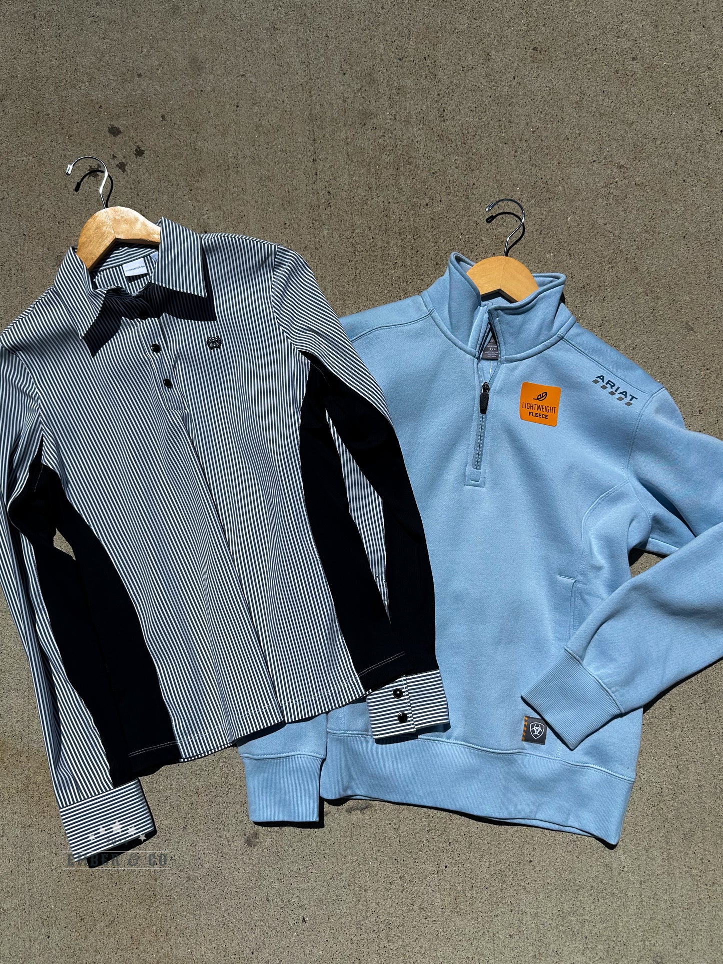 Cinch Stripe 1/4 Button LS