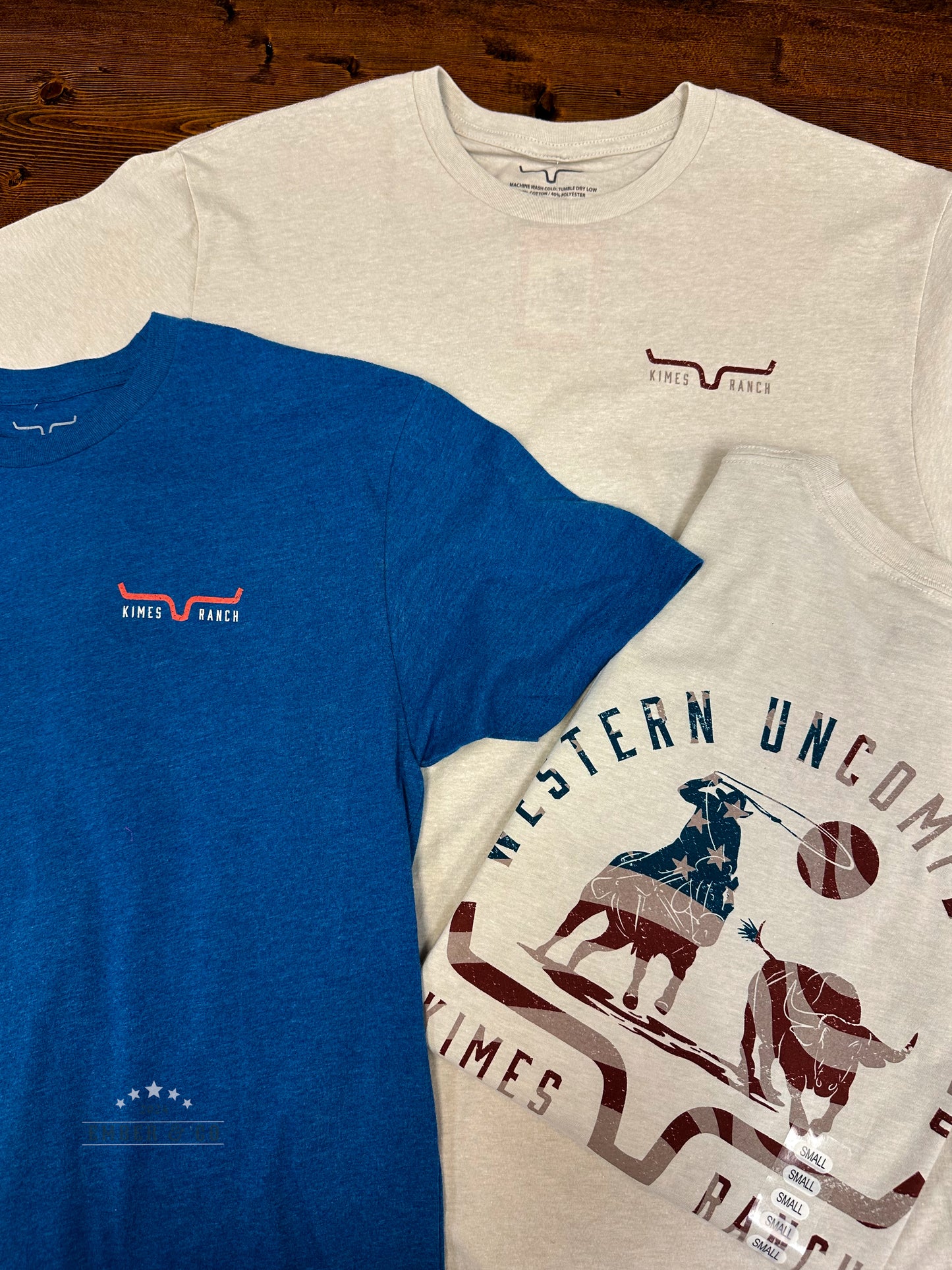 KR American Cowboy Graphic (BLUE)
