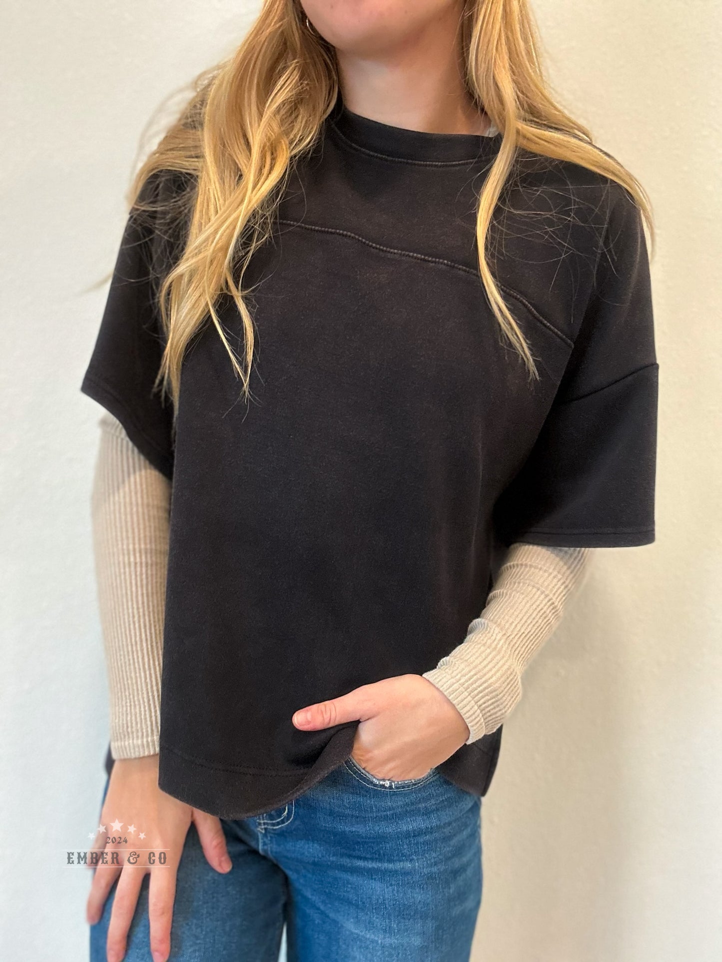 Vintage Washed Tee - 4 Colors