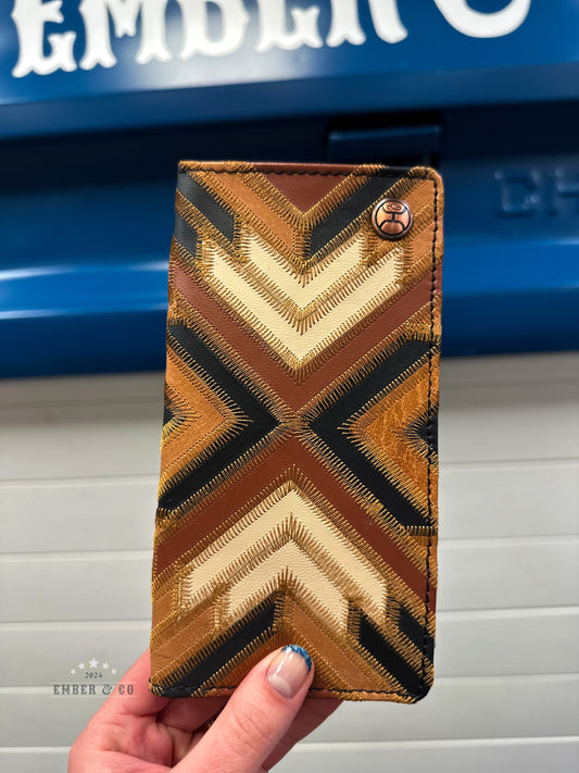 Hooey Patchwork Leather Wallet
