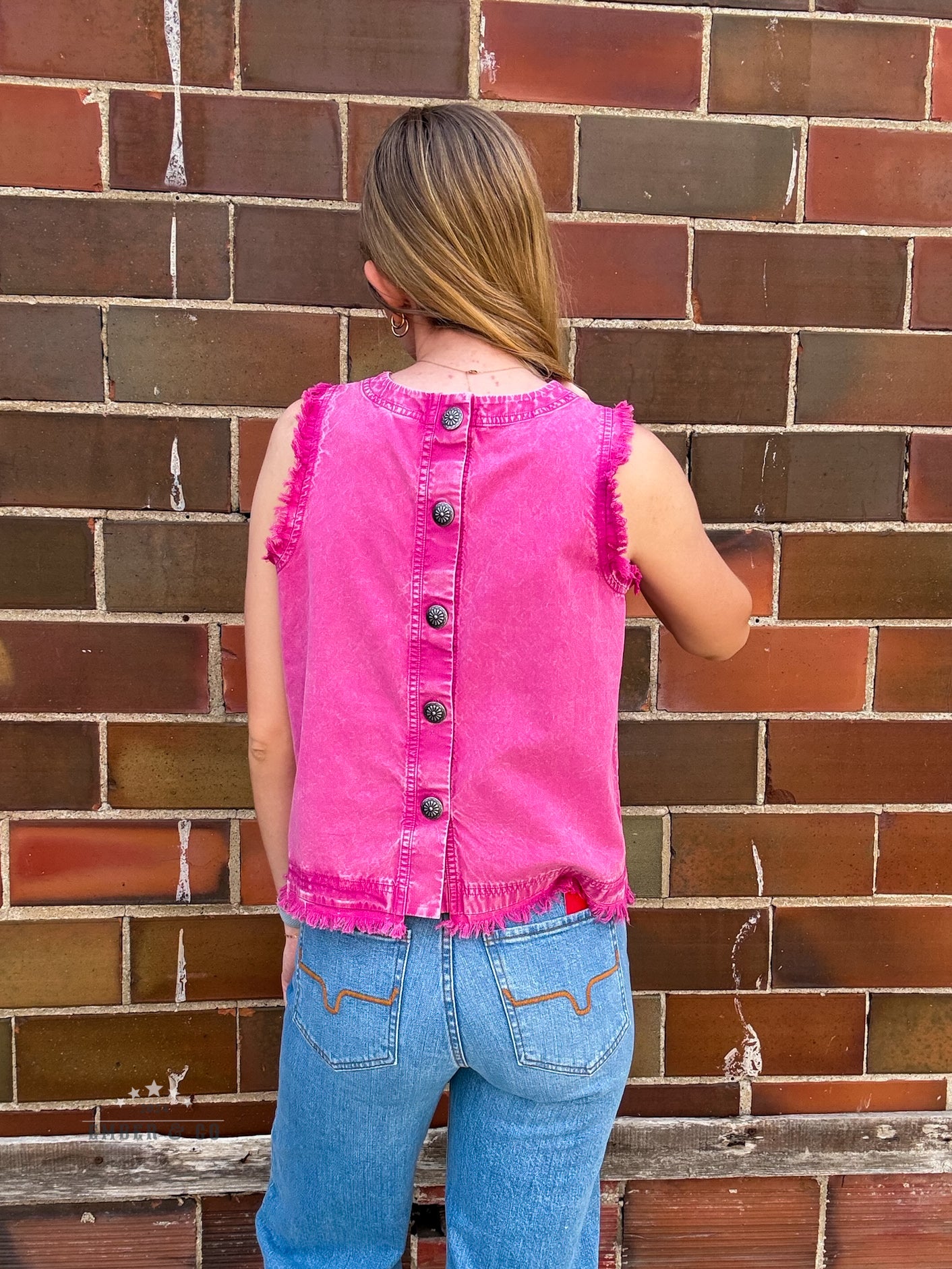 Pink Concho Tank