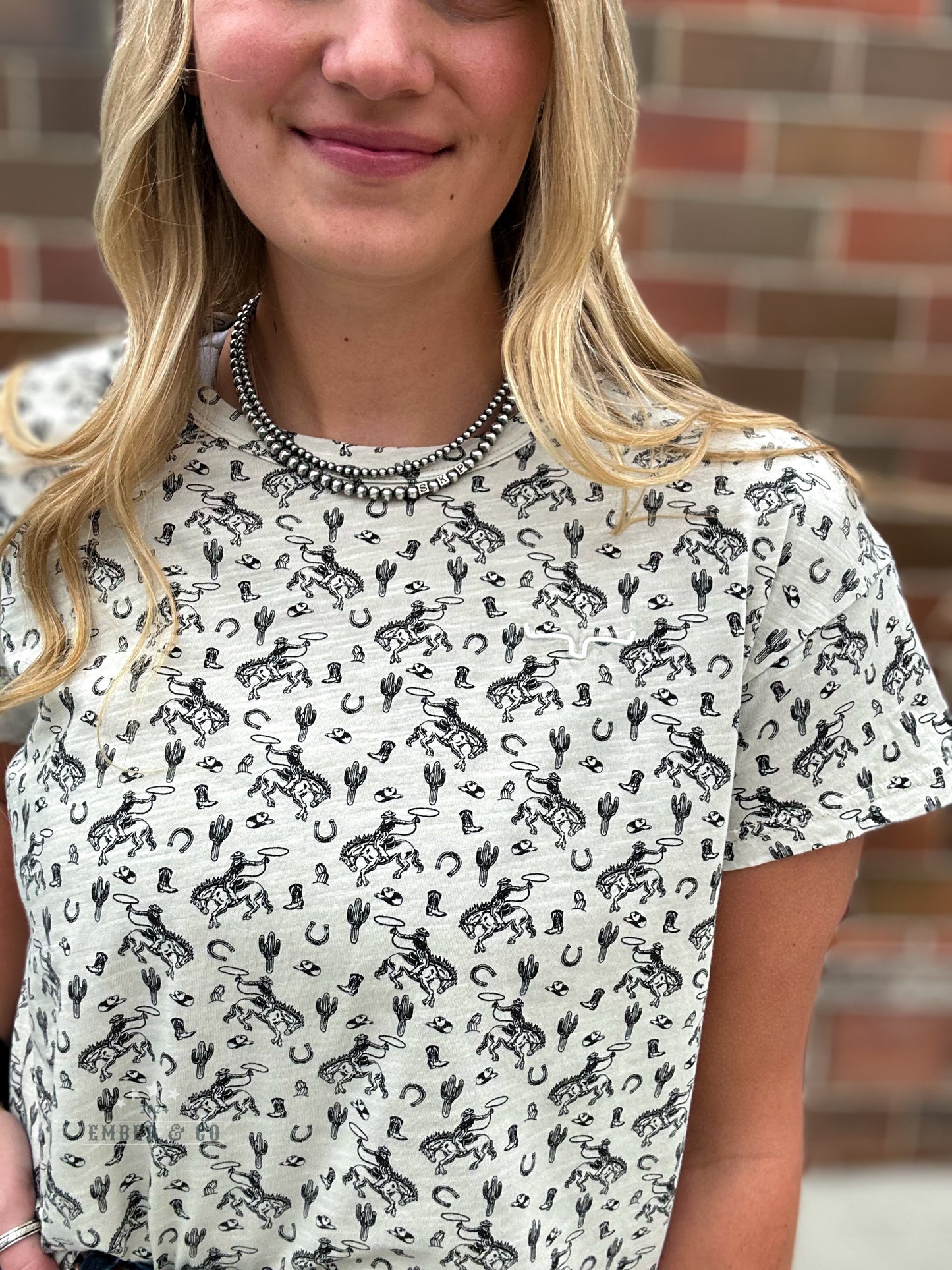 KR Hayloft Western Print Tee