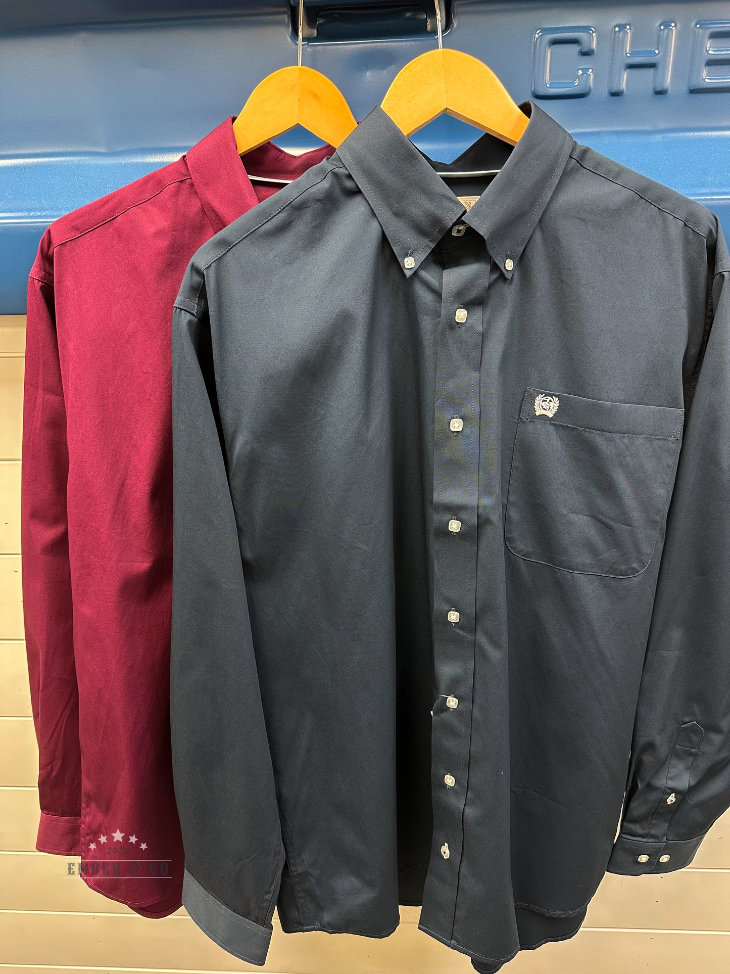 Men's CINCH Solid Long Sleeve