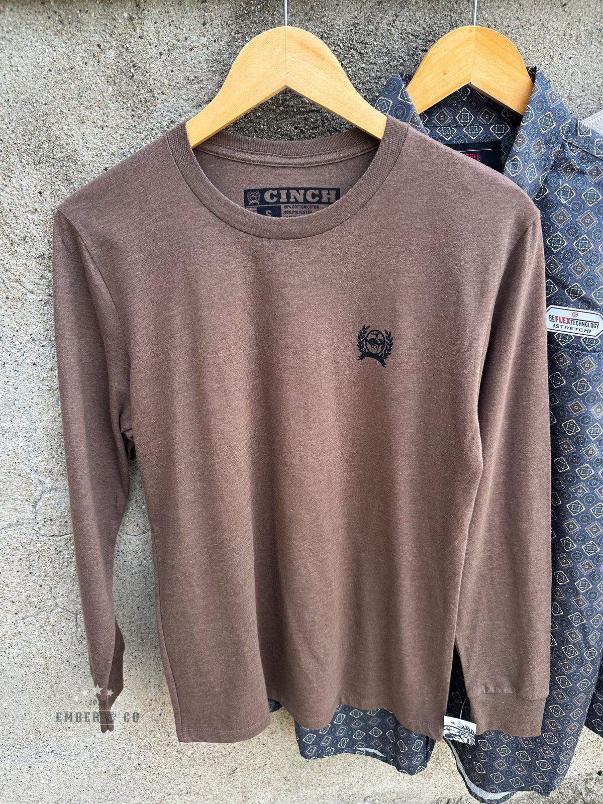 Men's Cinch Rodeo Long Sleeve Graphic