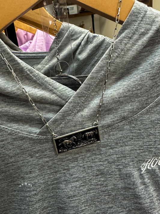 Running Horse Necklace