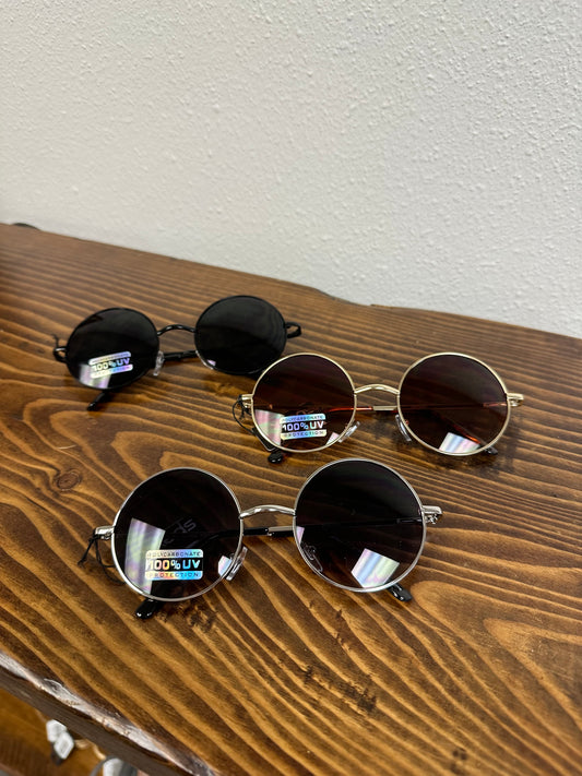 Retro Round Sunglasses