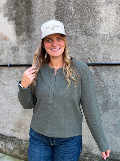 KR Sidney Half-Snap Sweater