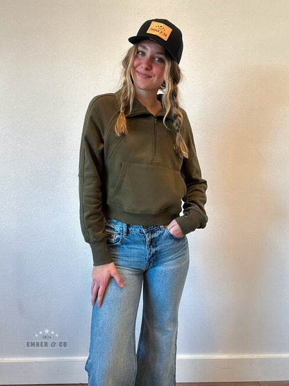 Collared Quarter-Zip