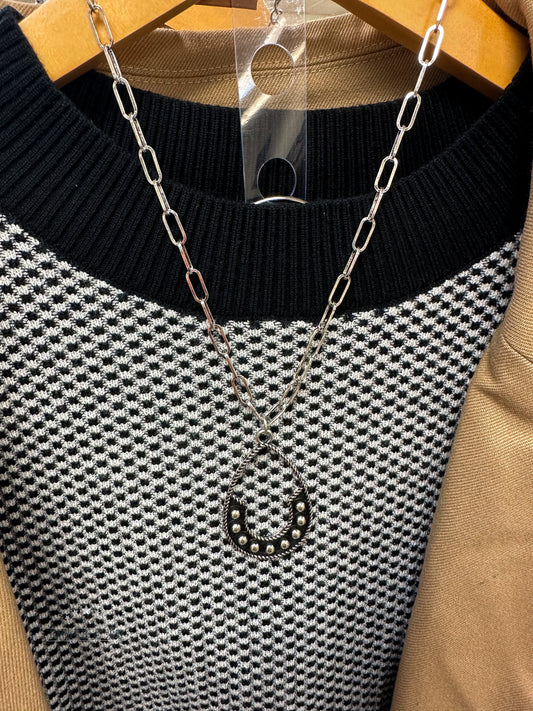 Teardrop Bubble Necklace