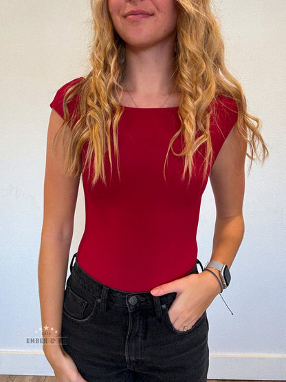 Ruby Boat Neck Bodysuit