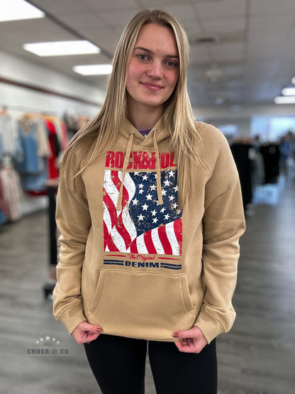 USA Flag Hoodie