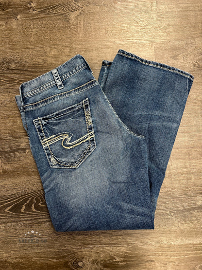 Men's Zac Relaxed Fit Jeans - LT WASH
