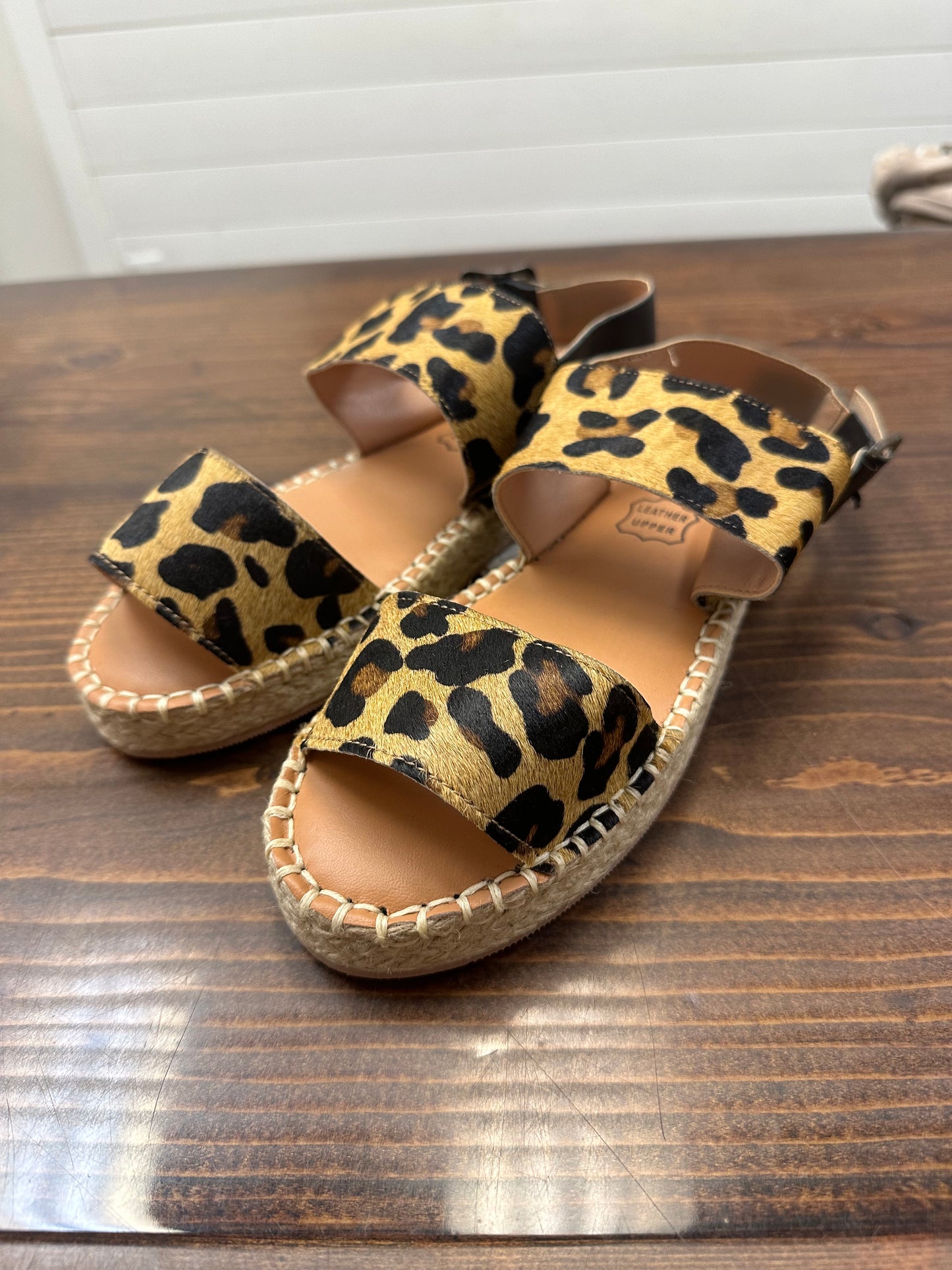 Leopard Print Sandal